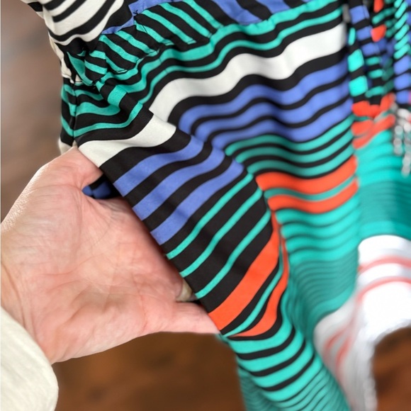 Merona Colorful Striped Sleeveless Dress, Sz XL - Picture 6 of 7